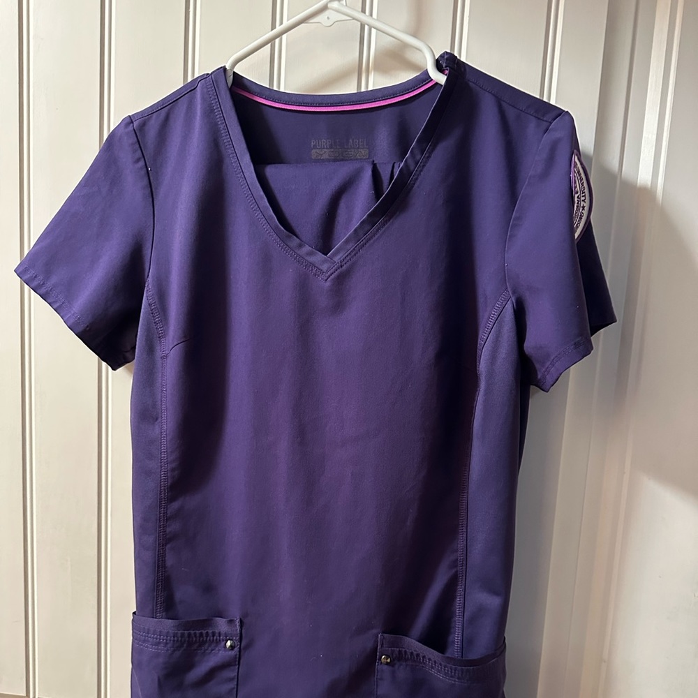 Purple Label Yoga Scrub Set